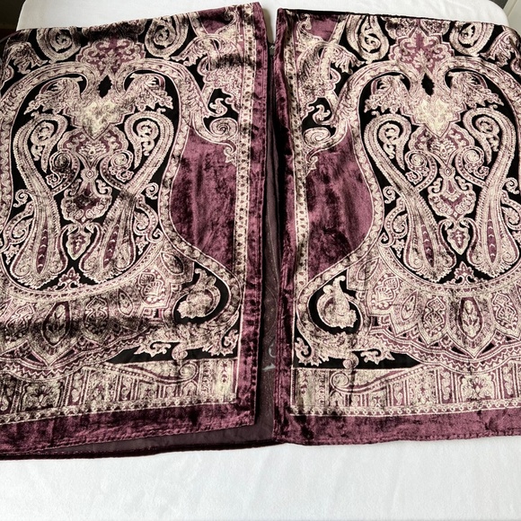 Chico’s Traveler Burnout Velvet Paisly Kimono - Picture 4 of 11